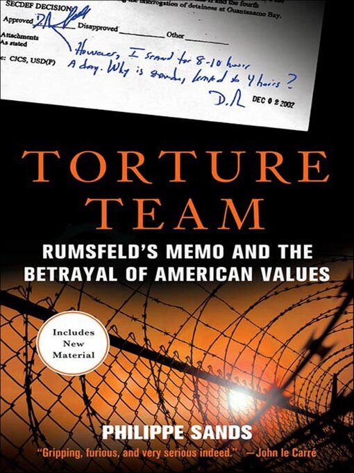 Title details for Torture Team by Philippe Sands - Available